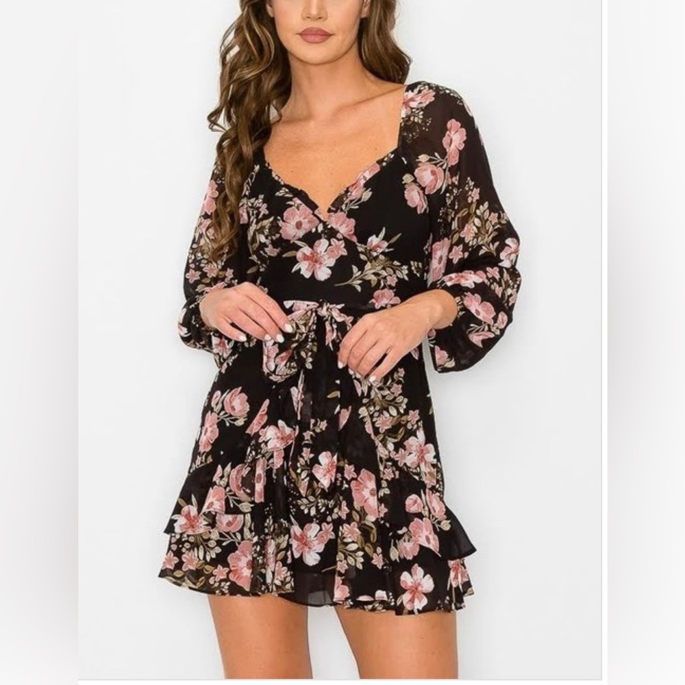 Mini Mauve Dress